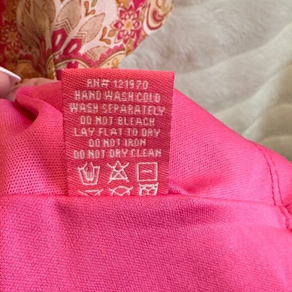 Flying Tomato Pink and Gold Paisley Mini Dress - Picture 8 of 8